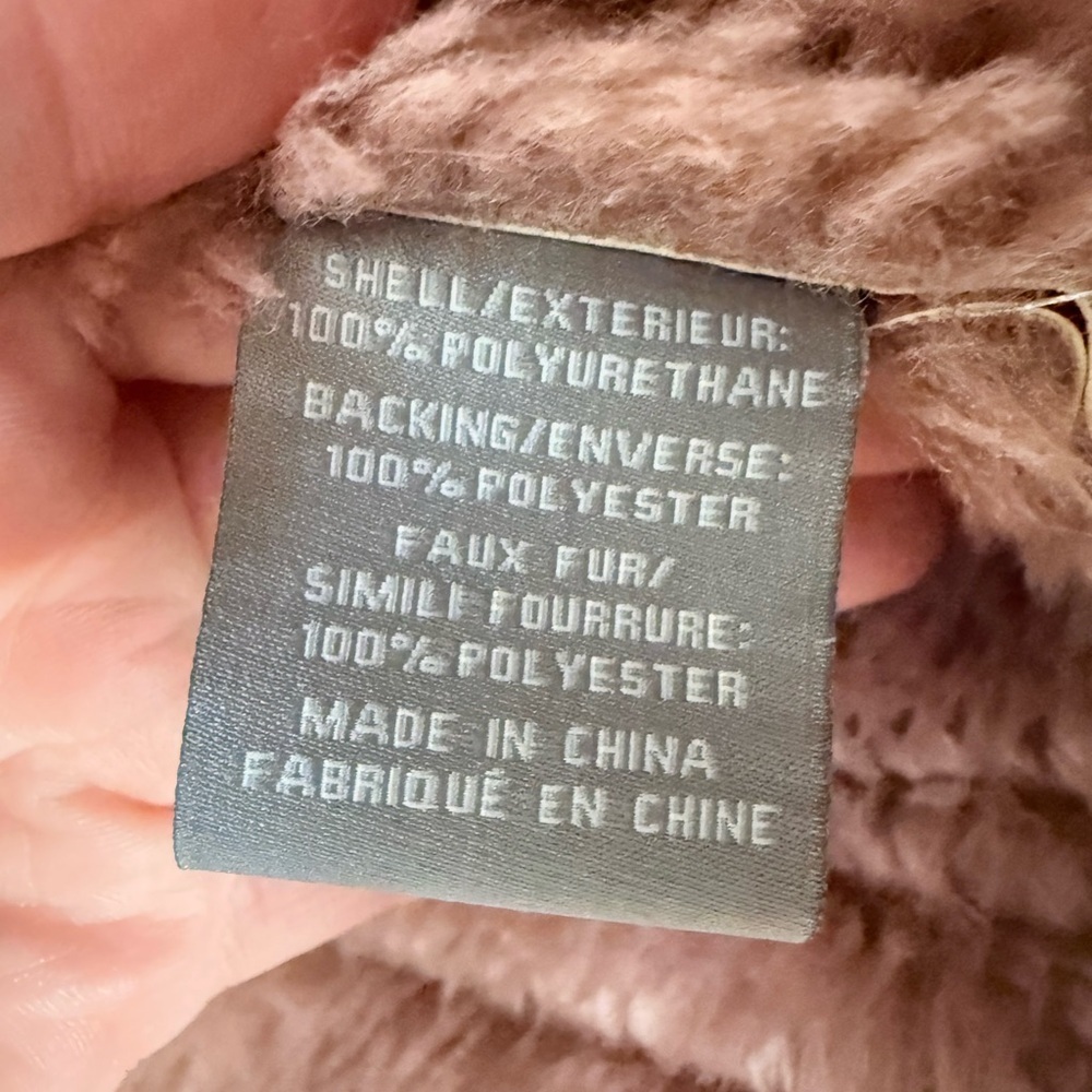 Bagatelle Faux Leather Cognac Jacket - Picture 7 of 7